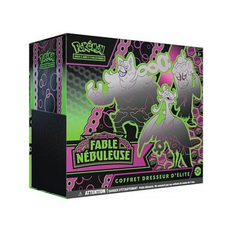 POKEMON - ECARLATE ET VIOLET - COFFRET DRESSEUR D ELITE - FABLE NEBULEUSE (FR)