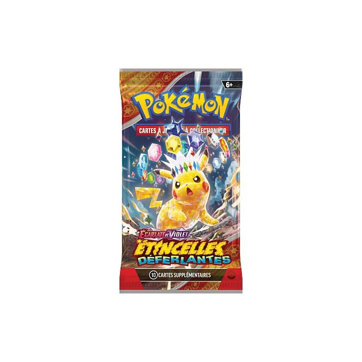 POKEMON - BOOSTER - ECARTLATE ET VIOLET : ETINCELLES DEFERLANTES (FR) POKEMON - BOOSTER - ECARTLATE ET VIOLET : ETINCELLES DEFERLANTES (FR)