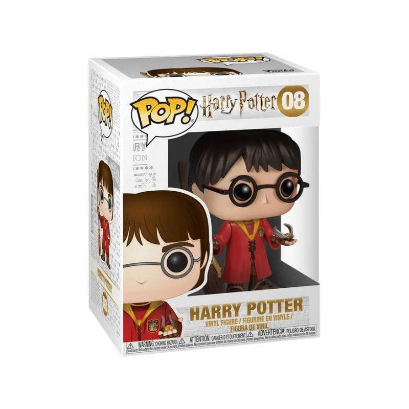 HARRY POTTER - VINYL FIGURE POP N° 08 - HARRY POTTER QUIDDITCH