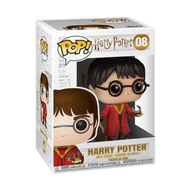 HARRY POTTER - VINYL FIGURE POP N° 08 - HARRY POTTER QUIDDITCH