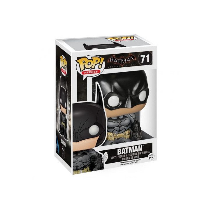 DC COMICS - BATMAN - ARKHAM KNIGHT - VINYL FIGURE POP N° 71 - BATMAN