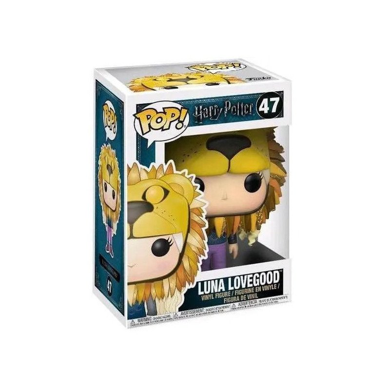 HARRY POTTER - VINYL FIGURE POP N°47 - LUNA WITH LION S HEAD
