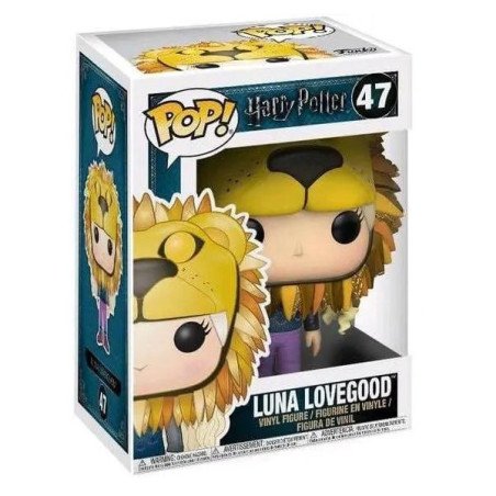 HARRY POTTER - VINYL FIGURE POP N°47 - LUNA WITH LION S HEAD