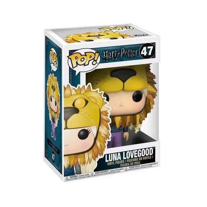 HARRY POTTER - VINYL FIGURE POP N°47 - LUNA WITH LION S HEAD