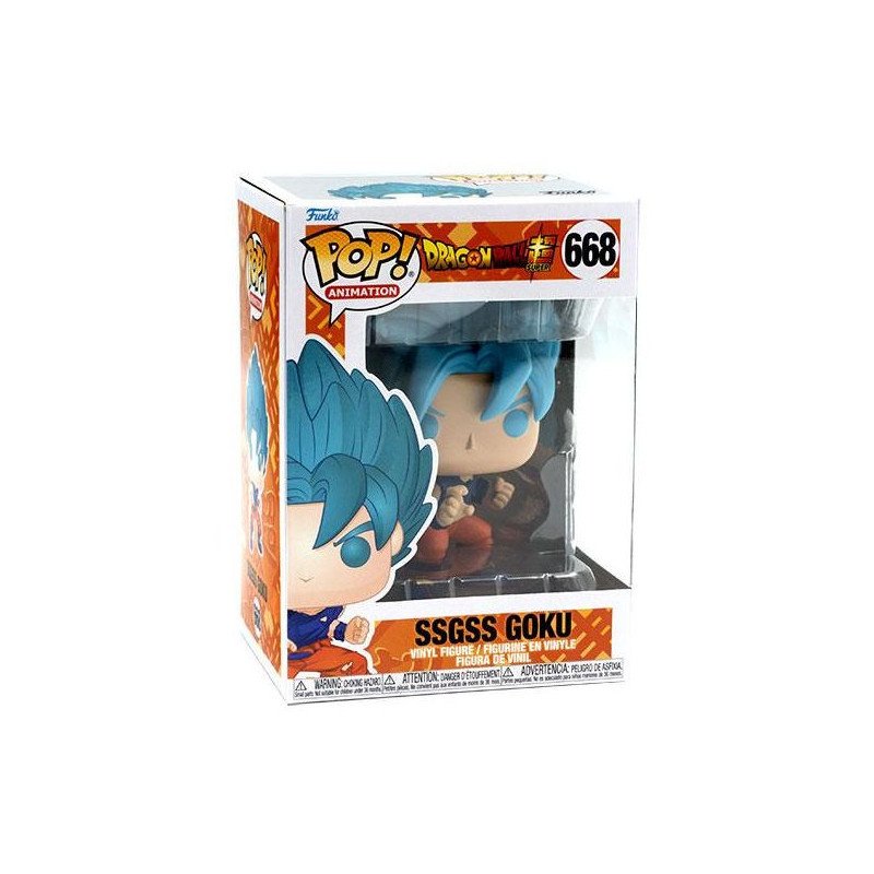 DRAGON BALL - DRAGON BALL SUPER - VINYL FIGURE POP N° 668 - SSGSS GOKU