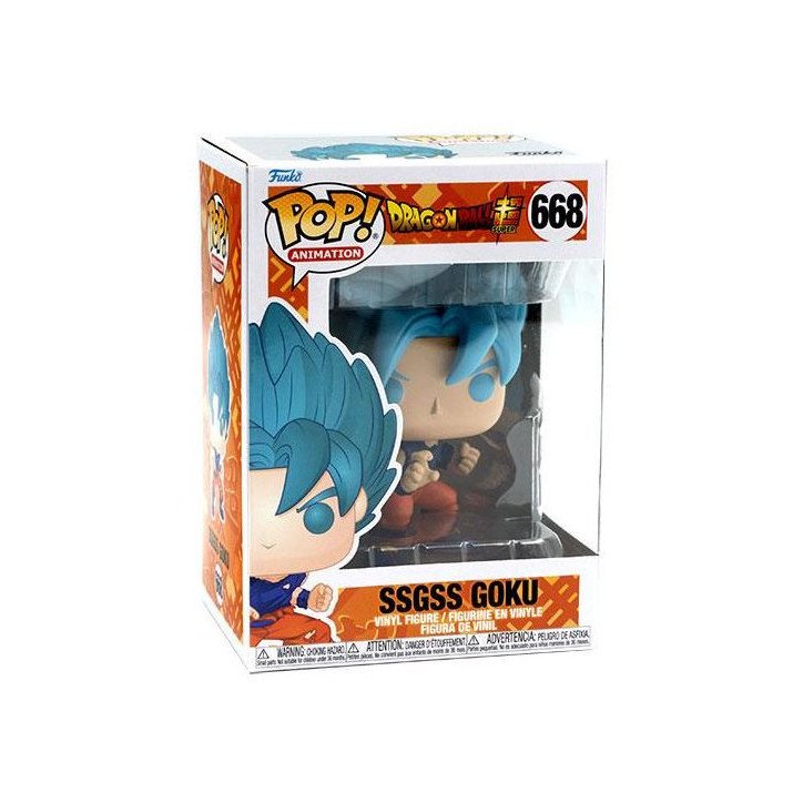 DRAGON BALL - DRAGON BALL SUPER - VINYL FIGURE POP N° 668 - SSGSS GOKU DRAGON BALL - DRAGON BALL SUPER - VINYL FIGURE POP N° 668 - SSGSS GOKU