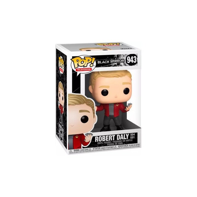 BLACK MIRROR - VINYL FIGURE POP N°943 - ROBERT DALY OCC