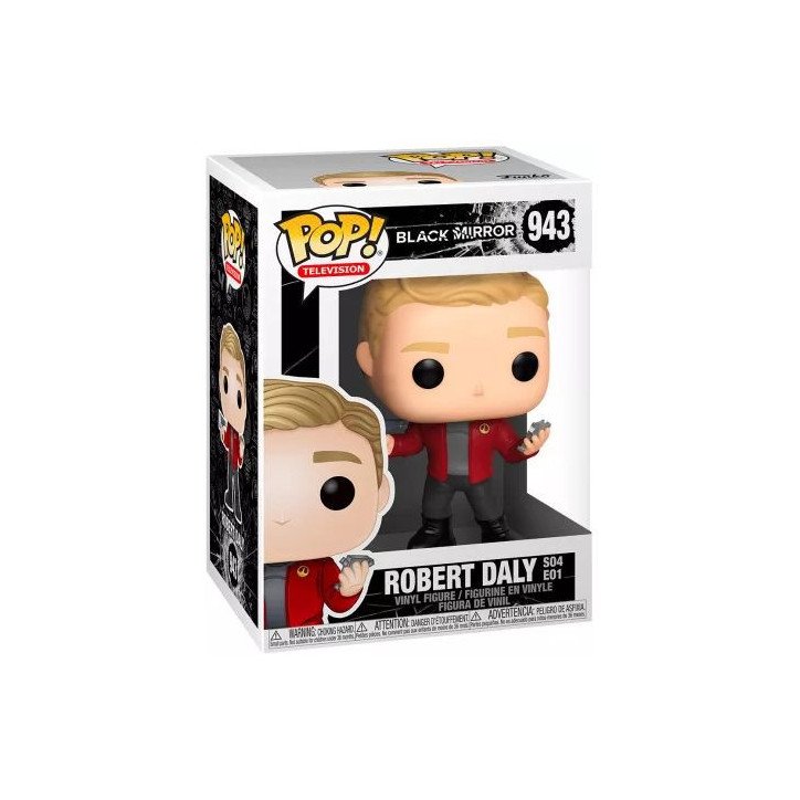 BLACK MIRROR - VINYL FIGURE POP N°943 - ROBERT DALY OCC