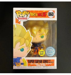 Dragon Ball Z - Vinyl figure POP! n° 860 - Super Saiyen Goku : first appearance (spécial édition - GITD)