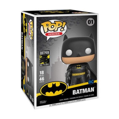 DC COMICS - BATMAN - 80 YEARS - VINYL FIGURE POP N° 01 - BATMAN 46 CM