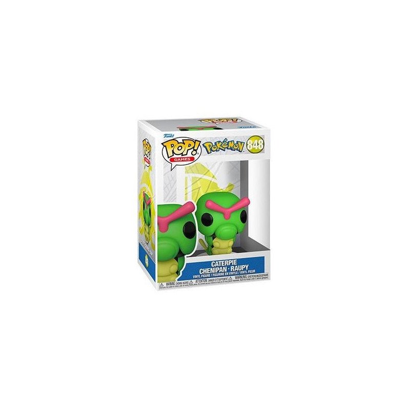 POKEMON - VINYL FIGURE POP! N° 848 - CATERPIE / CHENIPAN / RAUPY
