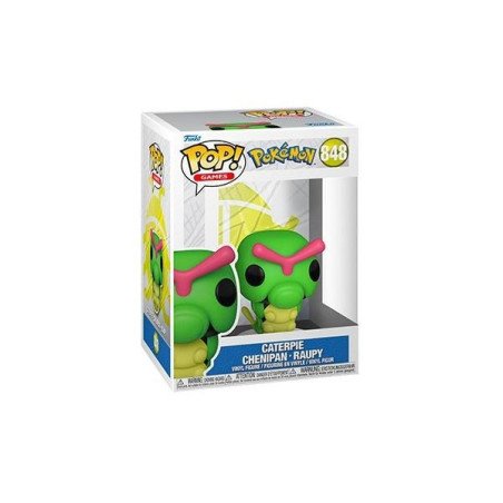 POKEMON - VINYL FIGURE POP! N° 848 - CATERPIE / CHENIPAN / RAUPY