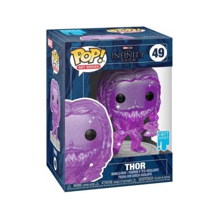MARVEL - INFINITY SAGA - VINYL FIGURE N°49 - ART SERIES - THOR