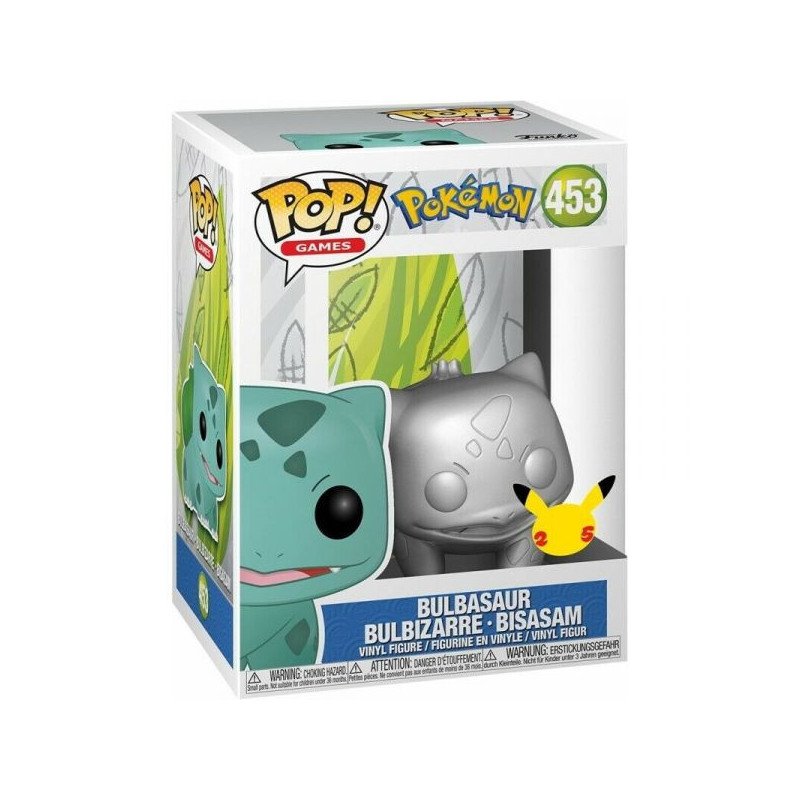 POKEMON - VINYL FIGURE POP ! N°453 - BULBASAUR (25TH ANNIVERSARY)