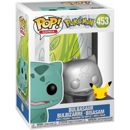 POKEMON - VINYL FIGURE POP ! N°453 - BULBASAUR (25TH ANNIVERSARY)