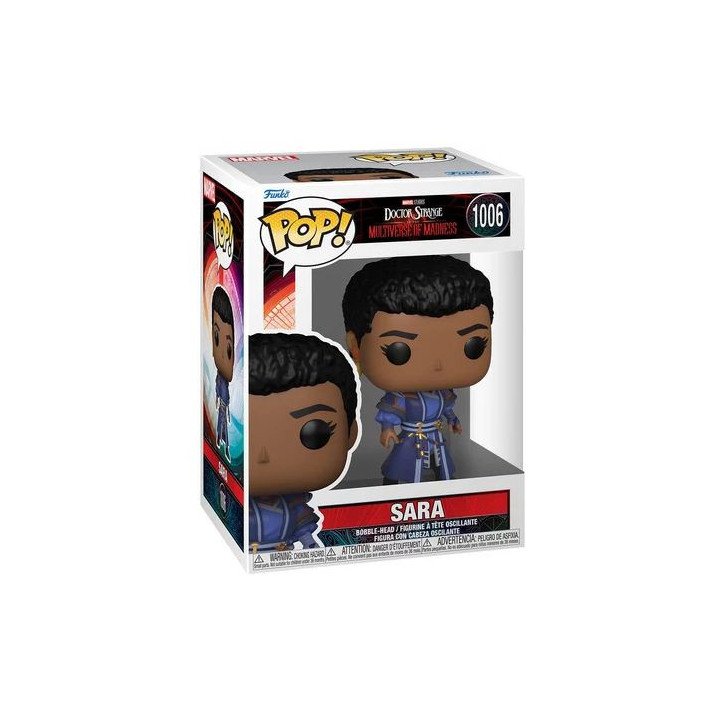 MARVEL - DOCTOR STRANGE IN THE MULTIVERSE OF MADNESS - BOBBLE HEAD POP! N° 1006 - SARA MARVEL - DOCTOR STRANGE IN THE MULTIVERSE OF MADNESS - BOBBLE HEAD POP! N° 1006 - SARA