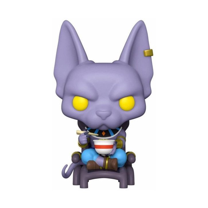 Dragon Ball Super - Vinyl figure POP! n° 1110 - Beerus eating noodles (spécial édition)