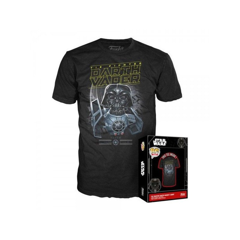STAR WARS - POP TEES - BOXED T SHIRT - DARTH VADER