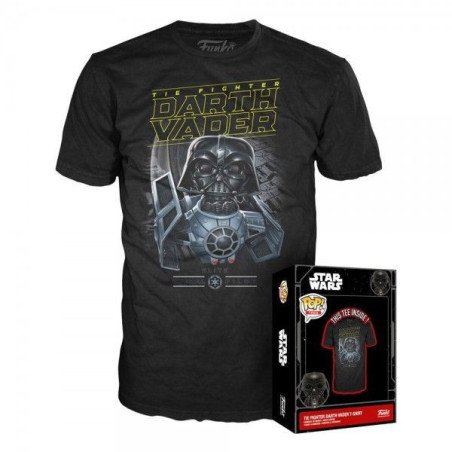STAR WARS - POP TEES - BOXED T SHIRT - DARTH VADER