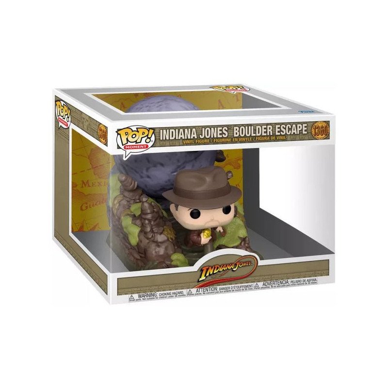 INDIANA JONES - VINYL FIGURE 9 CM N°1360- POP MOMENT - BOULDER SCENE