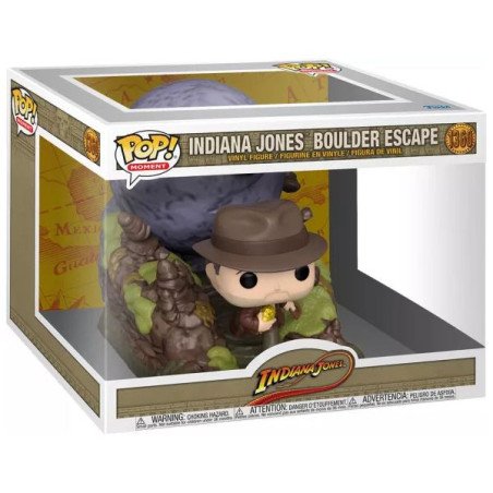 INDIANA JONES - VINYL FIGURE 9 CM N°1360- POP MOMENT - BOULDER SCENE