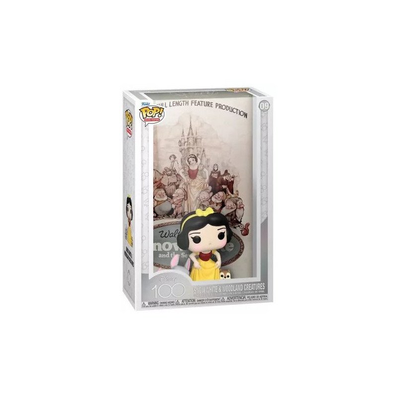 DISNEY - SNOW WHITE - VINYL COLLECTIBLE POP! N° 09 - SNOW WHITE & WOODLAND CREATURES - DISNEY 100