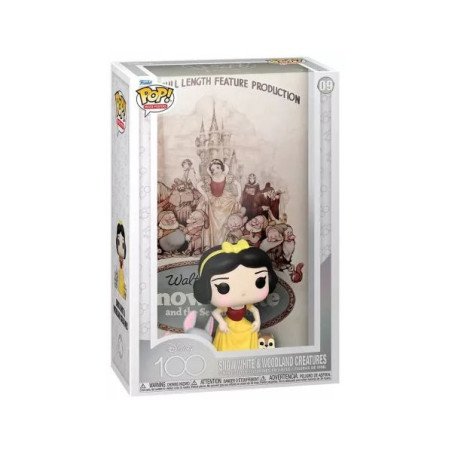 DISNEY - SNOW WHITE - VINYL COLLECTIBLE POP! N° 09 - SNOW WHITE & WOODLAND CREATURES - DISNEY 100