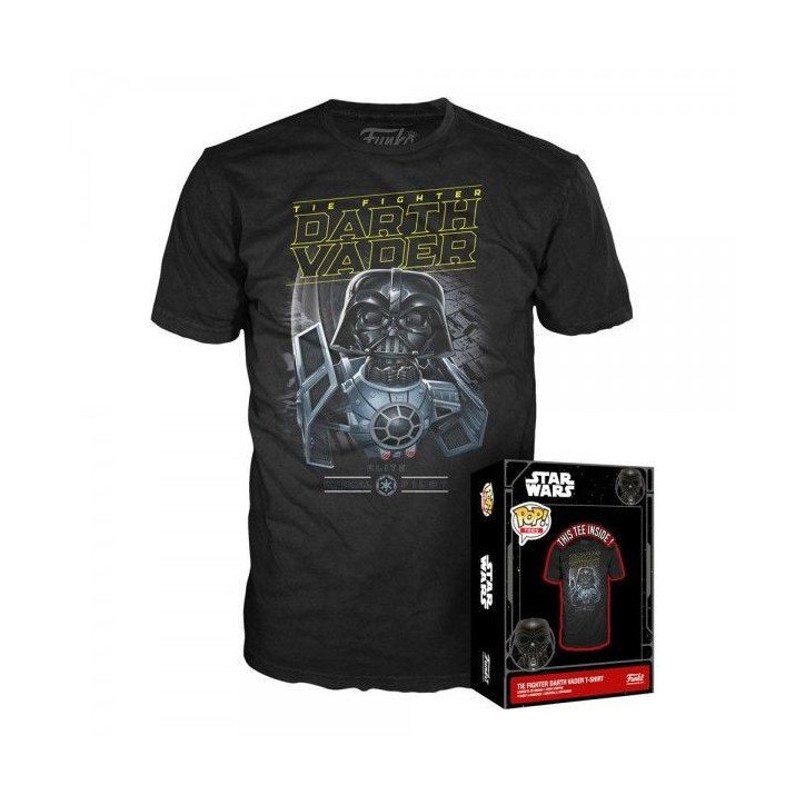 STAR WARS - POP TEES - BOXED T SHIRT - DARTH VADER