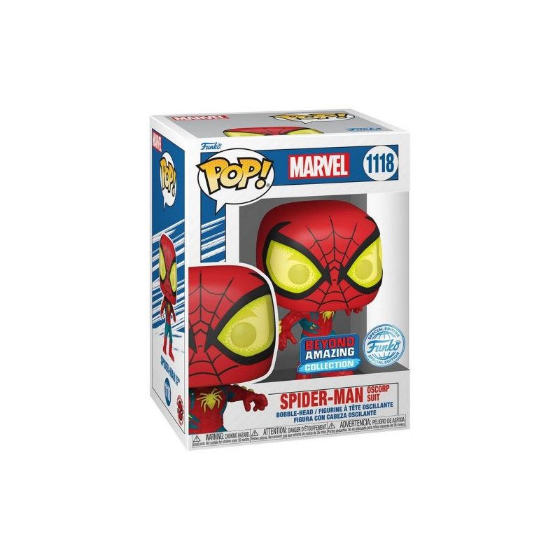 Marvel - Spider-man - Bobble-head POP! n° 1118 - Spider-man Oscorp suit (spécial édition)