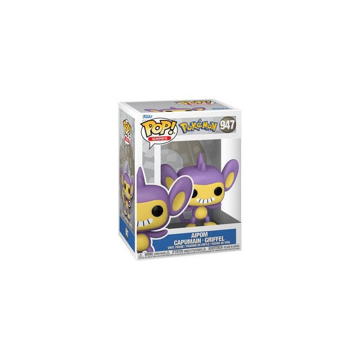 POKEMON - VINYL FIGURE POP N° 947 - AIPOM/CAPUMAIN