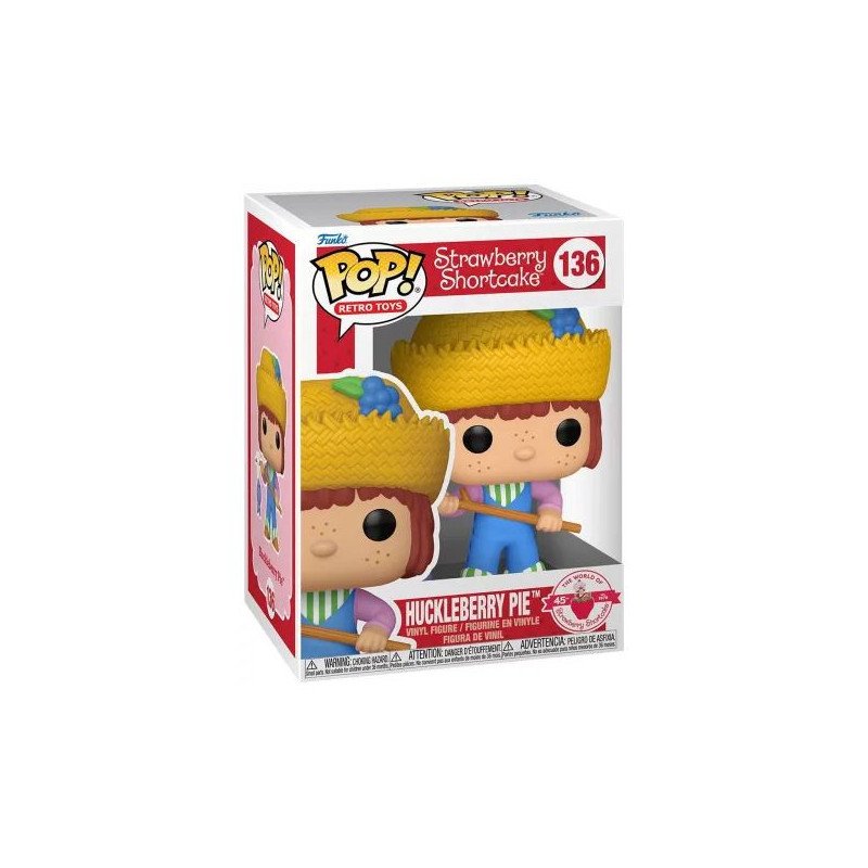 ANIMATION - STRAWBERRY SHORTCAKE - VINYL FIGURE POP! N° 136 - HUCKLEBERRY PIE