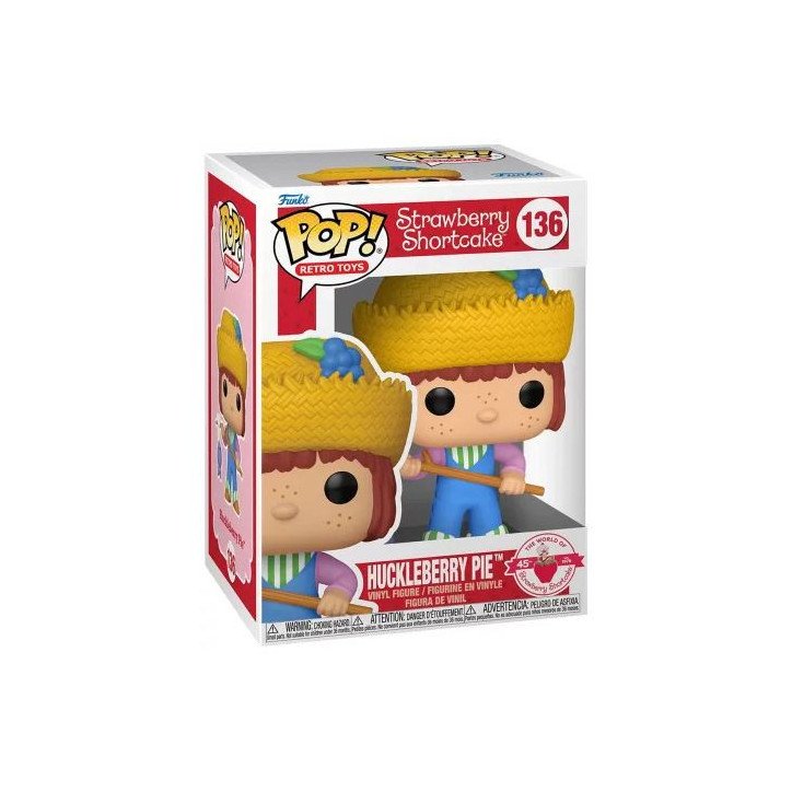 ANIMATION - STRAWBERRY SHORTCAKE - VINYL FIGURE POP! N° 136 - HUCKLEBERRY PIE