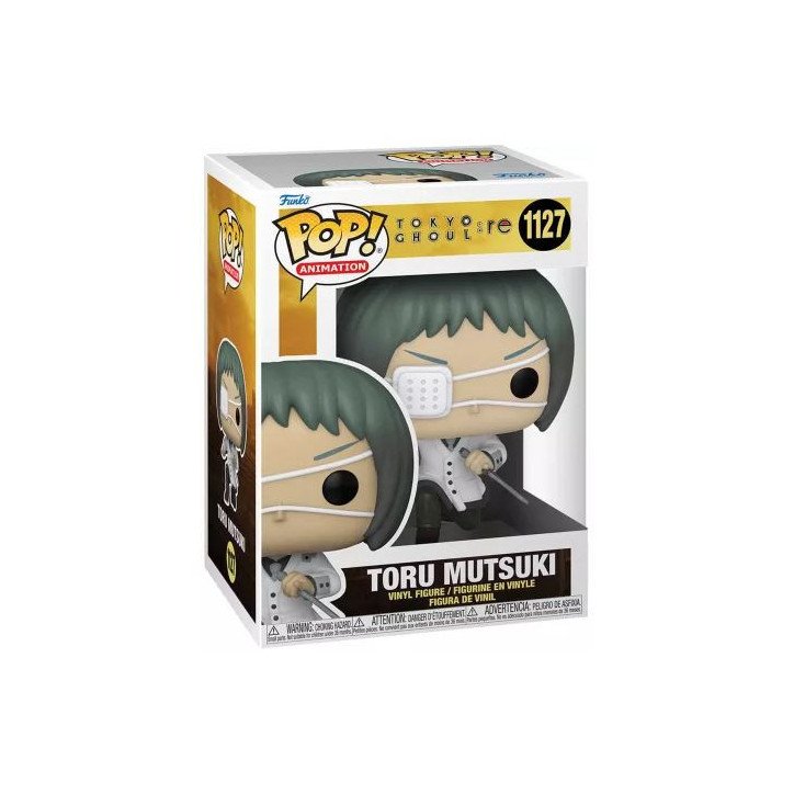 TOKYO GHOUL - TOKYO GHOUL : RE - VINYL FIGURE POP N° 1127 - TORU MUTSUKI