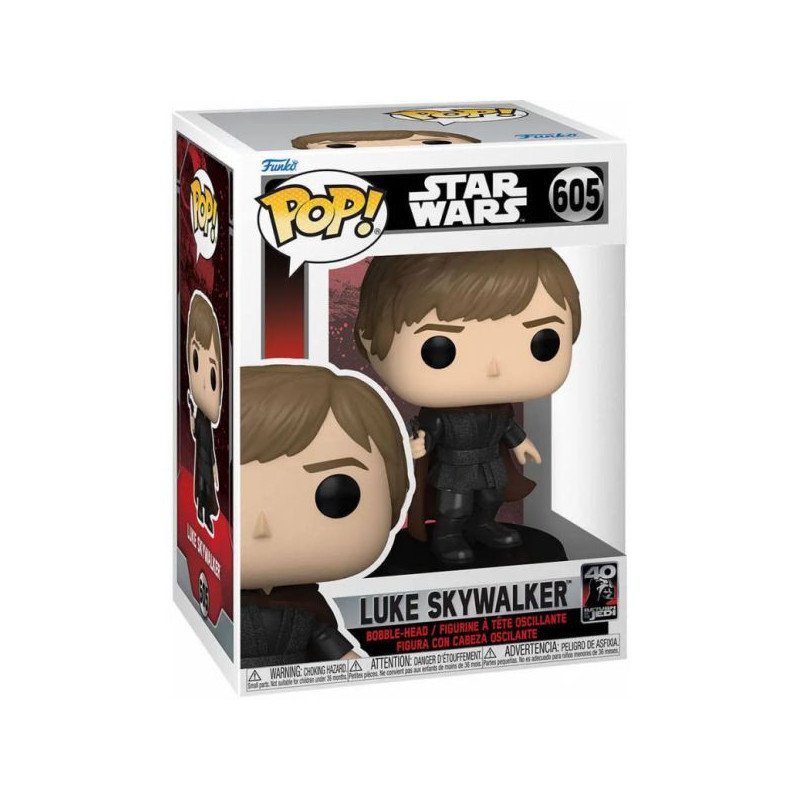 STAR WARS - RETURN OF THE JEDI - 40TH ANNIVERSARY - BOBBLE-HEAD POP N° 605 - LUKE SKYWALKER