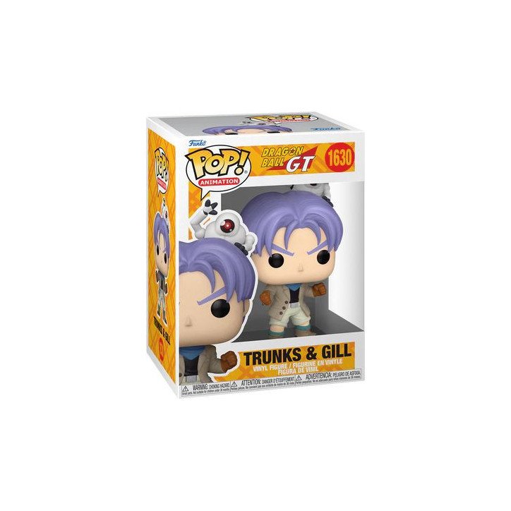 DRAGON BALL - DRAGON BALL GT - VINYL FIGURE POP N° 1630 - TRUNKS & GILL DRAGON BALL - DRAGON BALL GT - VINYL FIGURE POP N° 1630 - TRUNKS & GILL