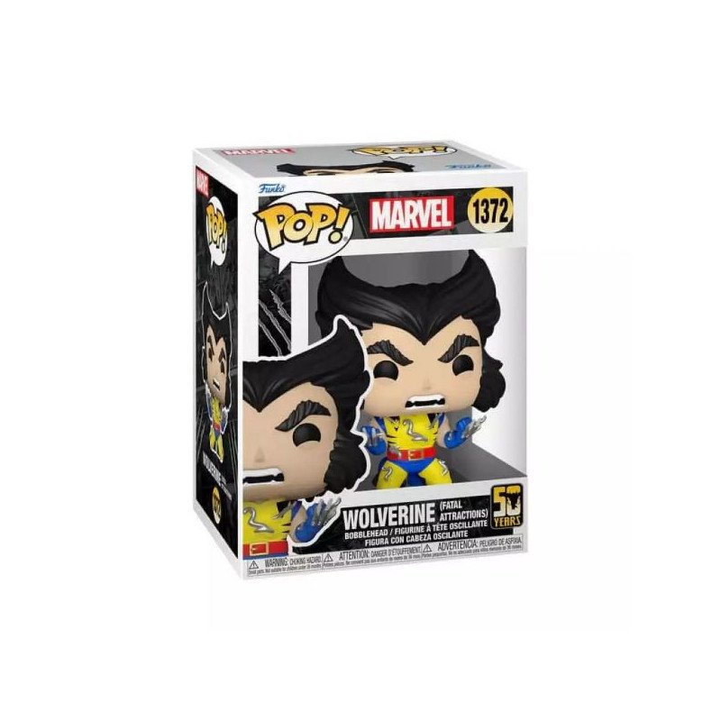 MARVEL - 50 YEARS - BOBBLE-HEAD POP N° 1372 - WOLVERINE (FATAL ATTRACTIONS)