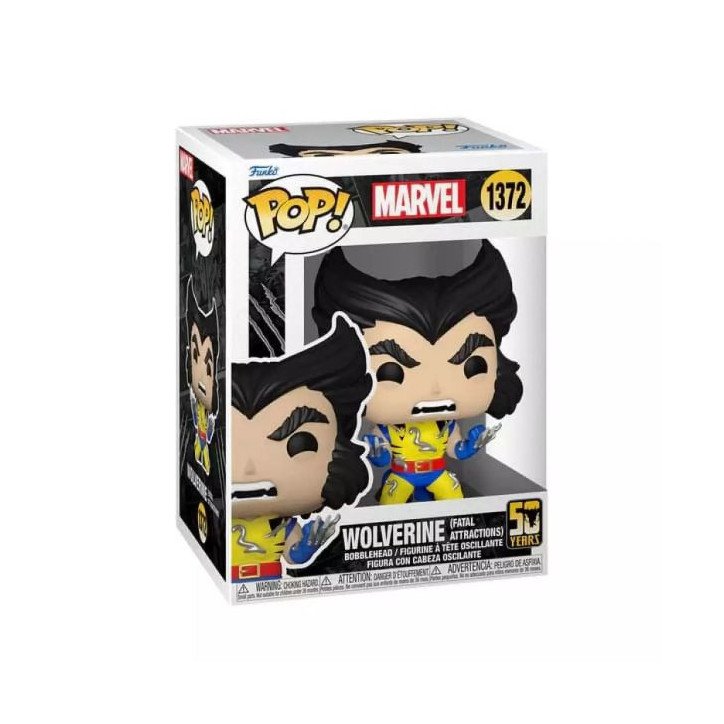 MARVEL - 50 YEARS - BOBBLE-HEAD POP N° 1372 - WOLVERINE (FATAL ATTRACTIONS) MARVEL - 50 YEARS - BOBBLE-HEAD POP N° 1372 - WOLVERINE (FATAL ATTRACTIONS)