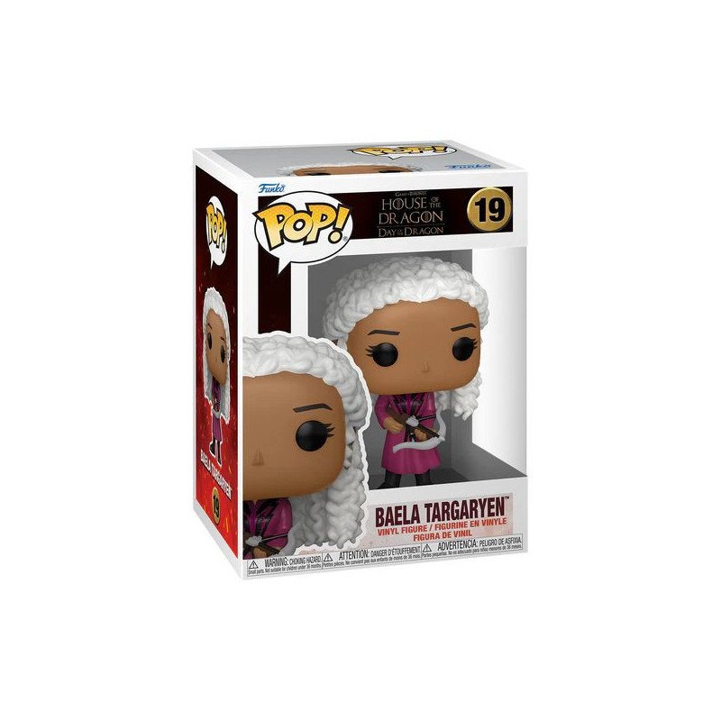 GAME OF THRONES - HOUSE OF THE DRAGON - VINYL FIGURE POP! N° 19 - BAELA TARGARYEN