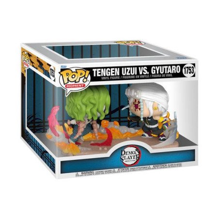 DEMON SLAYER - VINYL FIGURE POP! N° 1753 - TENGEN UZUI VS. GYUTARO