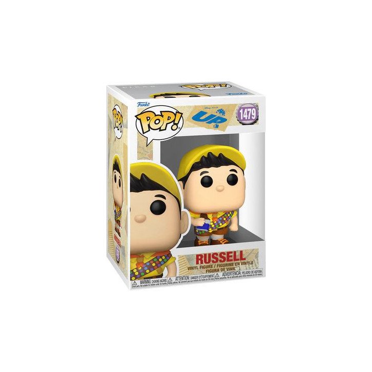 DISNEY - UP - VINYL FIGURE POP! N° 1479 - RUSSELL DISNEY - UP - VINYL FIGURE POP! N° 1479 - RUSSELL