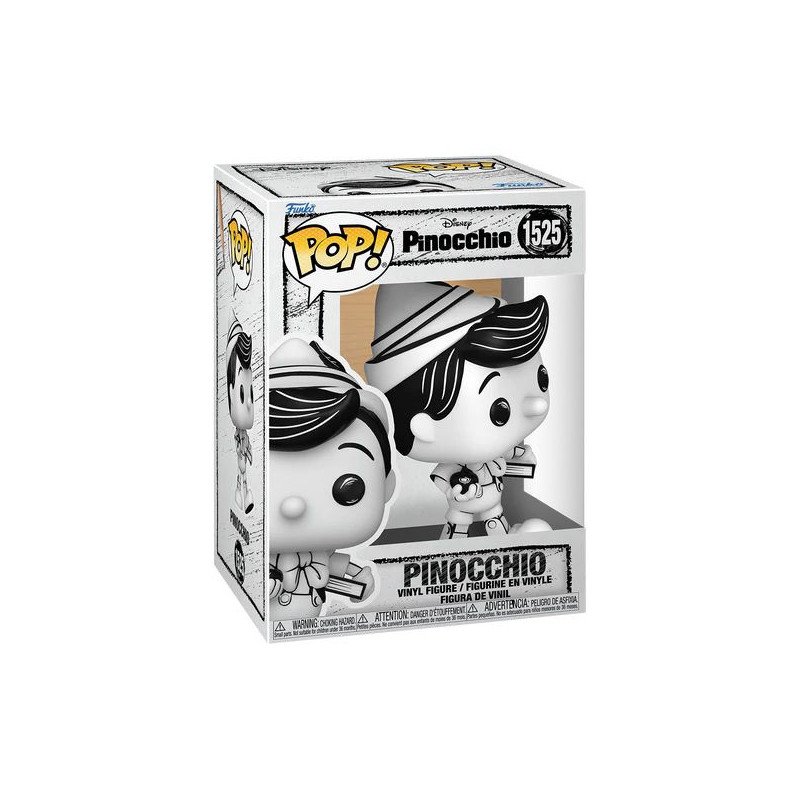 DISNEY - PINOCCHIO - VINYL FIGURE POP N° 1525 - PINOCCHIO (SKETCHED)