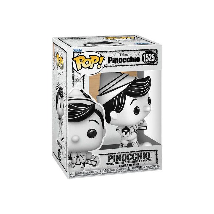 DISNEY - PINOCCHIO - VINYL FIGURE POP N° 1525 - PINOCCHIO (SKETCHED)