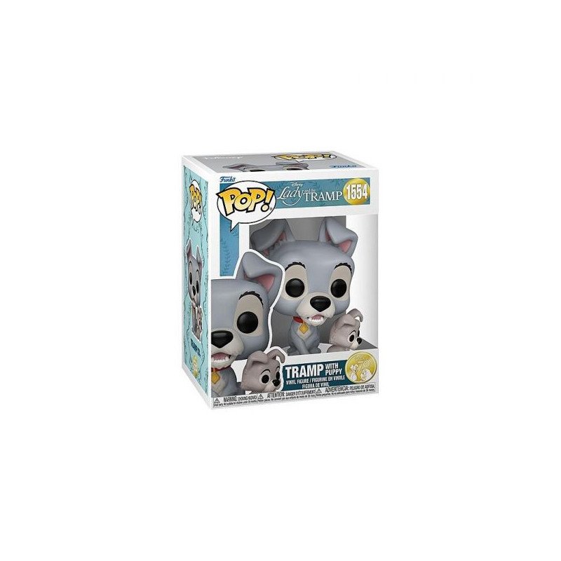 Disney - Lady and the Tramp - Vinyl figure POP! n° 1554 - Tramp with puppy