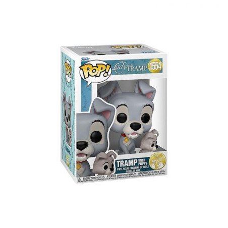 Disney - Lady and the Tramp - Vinyl figure POP! n° 1554 - Tramp with puppy