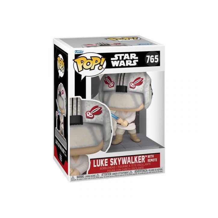 Star Wars - Bobble-head POP! n° 765 - Luke Skywalker with Remote