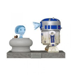 Star Wars - Bobble-head POP! n° 766 - R2-D2 and Princess Leia hologram