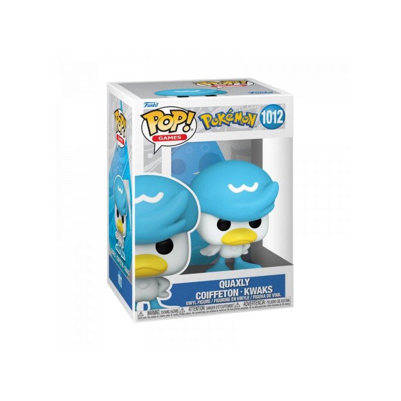 POKEMON - VINYL FIGURE POP N° 1012 - QUAXLY/COIFFETON/KWAKS