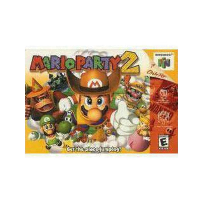 MARIO PARTY 2  - N64 - JAP - LOOSE OCC