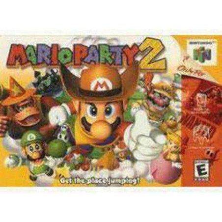 MARIO PARTY 2  - N64 - JAP - LOOSE OCC