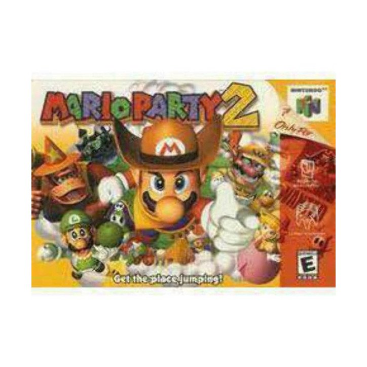 MARIO PARTY 2  - N64 - JAP - LOOSE OCC